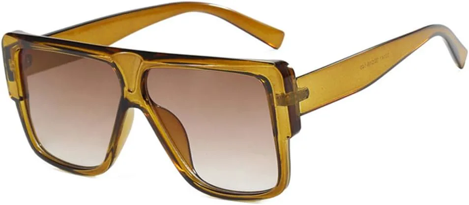 Модные солнцезащитные очки большого размера для женщин в стиле ретро с градиентным переходом цвета и защитой от УФ-излучения UV400 HVTVTLA, Olive Green Tea
Модные солнцезащитные очки большого размера для женщин в стиле ретро с градиентным переходом цвета и защитой от УФ-излучения UV400 HVTVTLA, Olive Green Tea