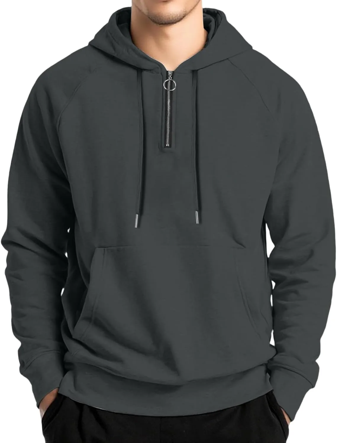 Толстовка с капюшоном 1/4 Zip для мужчин HUEAHDOU
Толстовка с капюшоном 1/4 Zip для мужчин HUEAHDOU