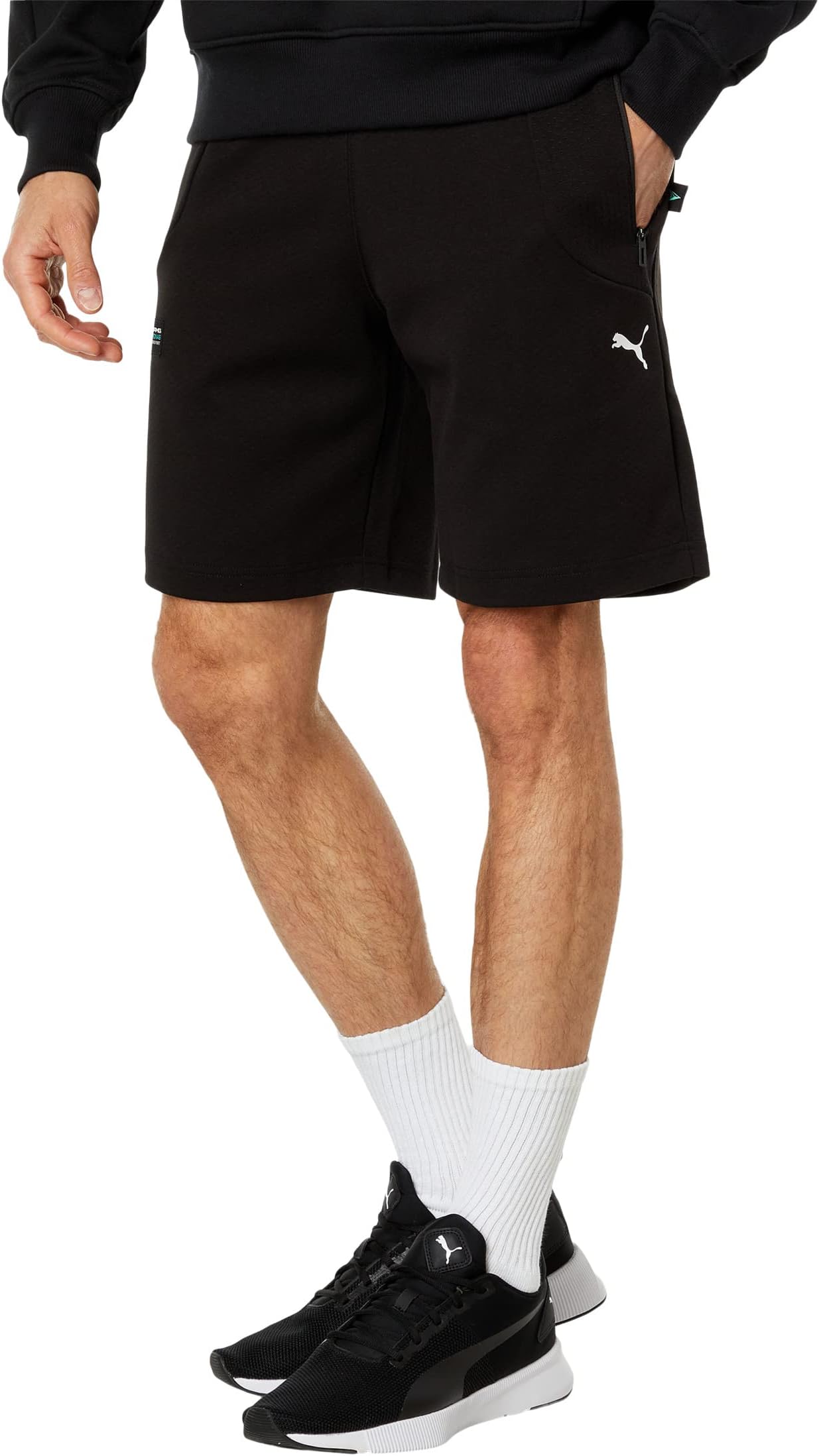 Шорты PUMA MAPM Sweatshorts, цвет Puma Black
Шорты PUMA MAPM Sweatshorts, цвет Puma Black