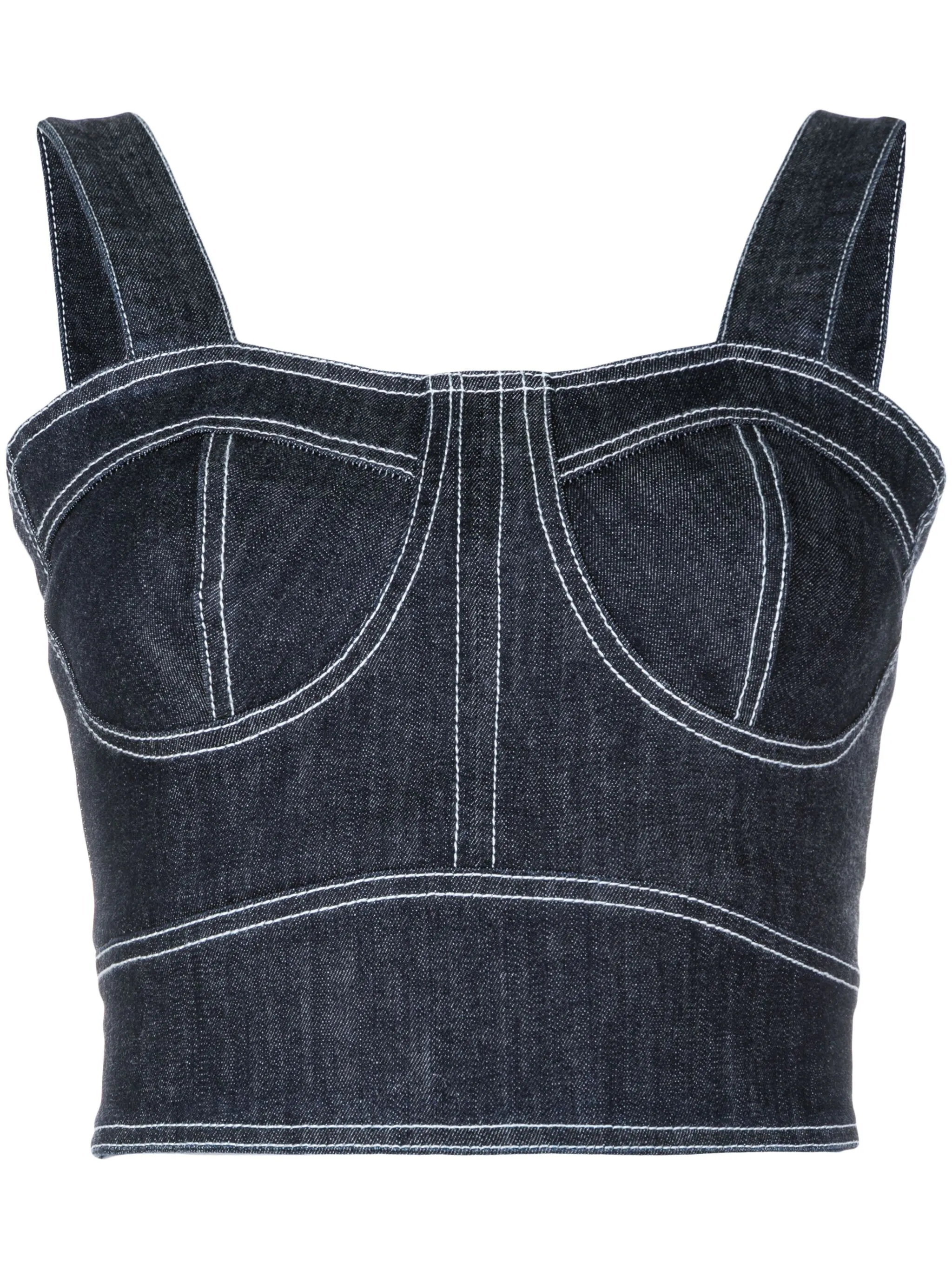 Укороченный джинсовый топ Ana Lethicia Bronstein, синий
Укороченный джинсовый топ Ana Lethicia Bronstein, синий