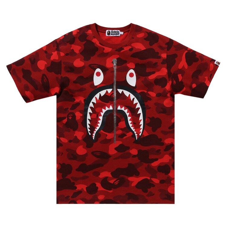Футболка BAPE Color Camo Shark 'Red', красный
Футболка BAPE Color Camo Shark 'Red', красный