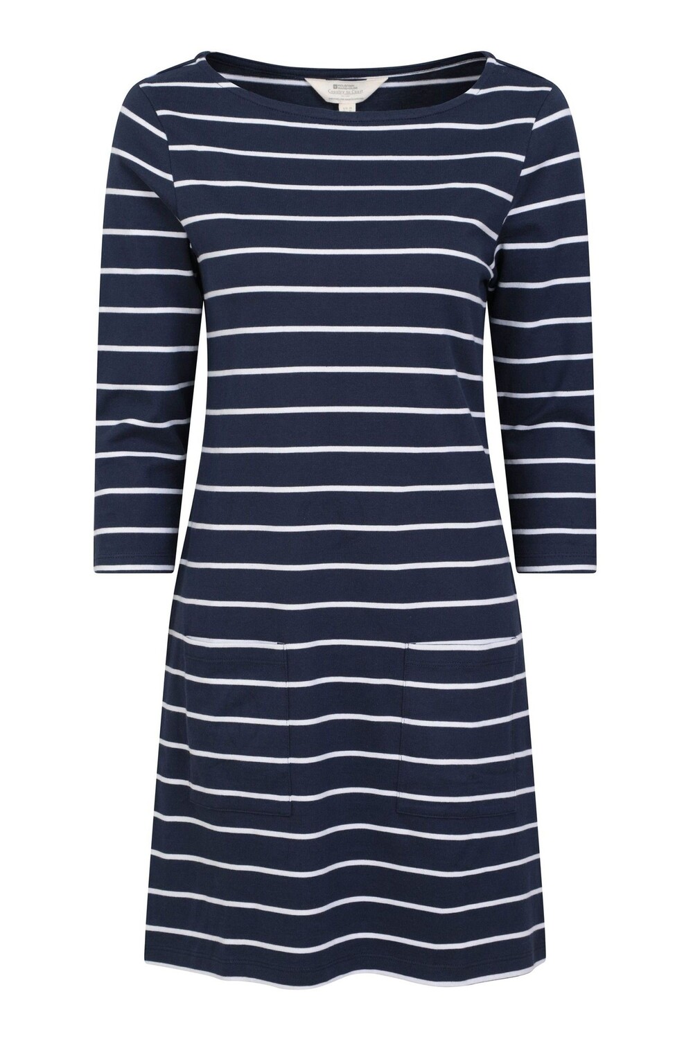 Женское органическое платье с карманами Lily Mountain Warehouse, синий 
Женское органическое платье с карманами Lily Mountain Warehouse, синий