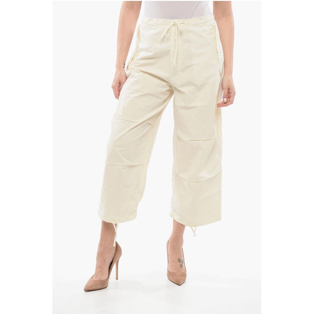 Однотонные нейлоновые брюки с регулируемой щиколоткой Autry, Beige 
Однотонные нейлоновые брюки с регулируемой щиколоткой Autry, Beige