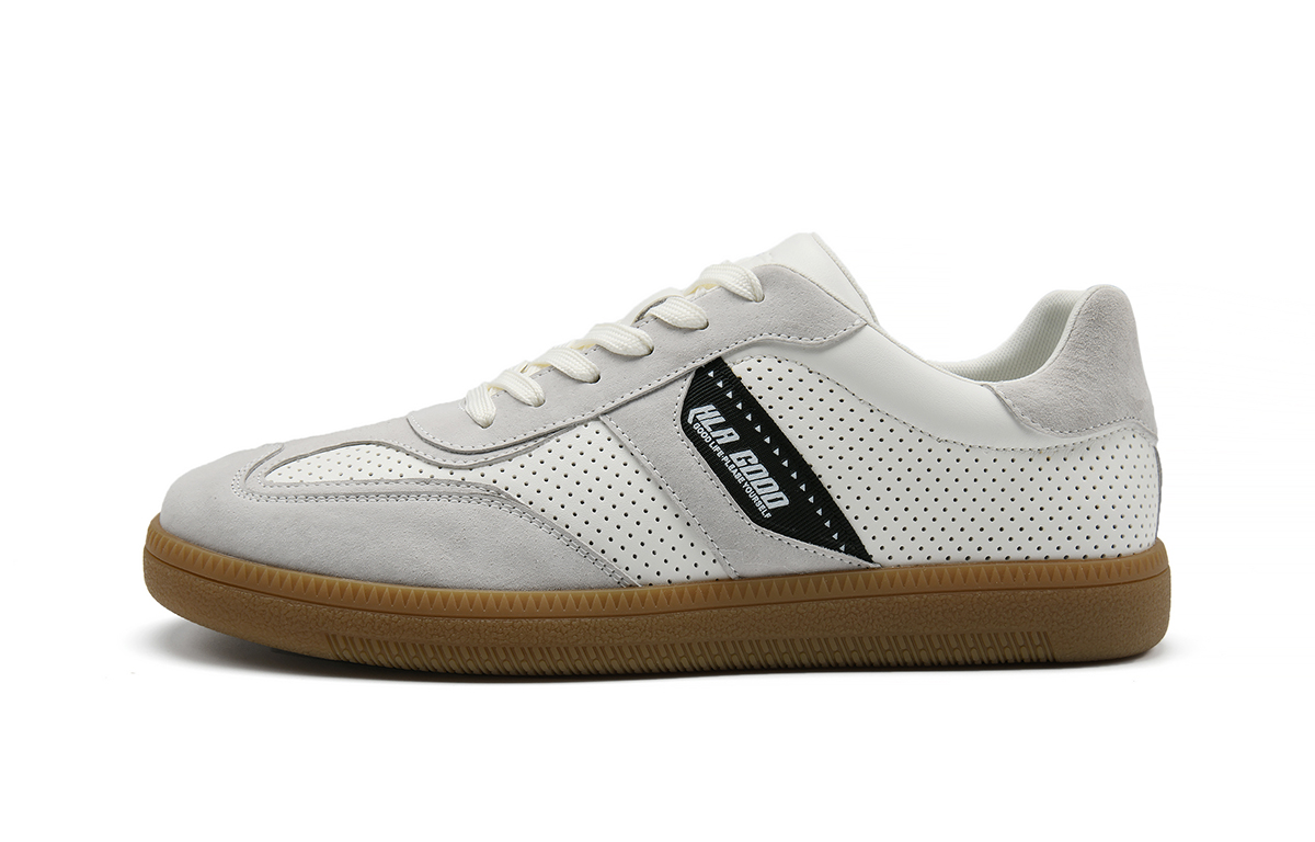 Кроссовки немецкой армии, винтажные, классические, пэчворк, дышащие, перфорированные, повседневные, обувь для скейтбординга, мужские HLA, White Brown
Кроссовки немецкой армии, винтажные, классические, пэчворк, дышащие, перфорированные, повседневные, обувь для скейтбординга, мужские HLA, White Brown