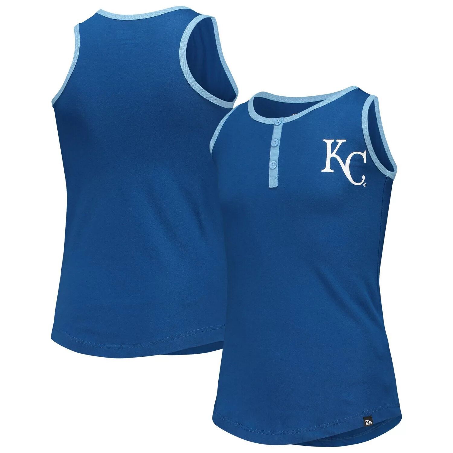 Молодежная майка New Era Royal Kansas City Royals Henley для девочек New Era
Молодежная майка New Era Royal Kansas City Royals Henley для девочек New Era