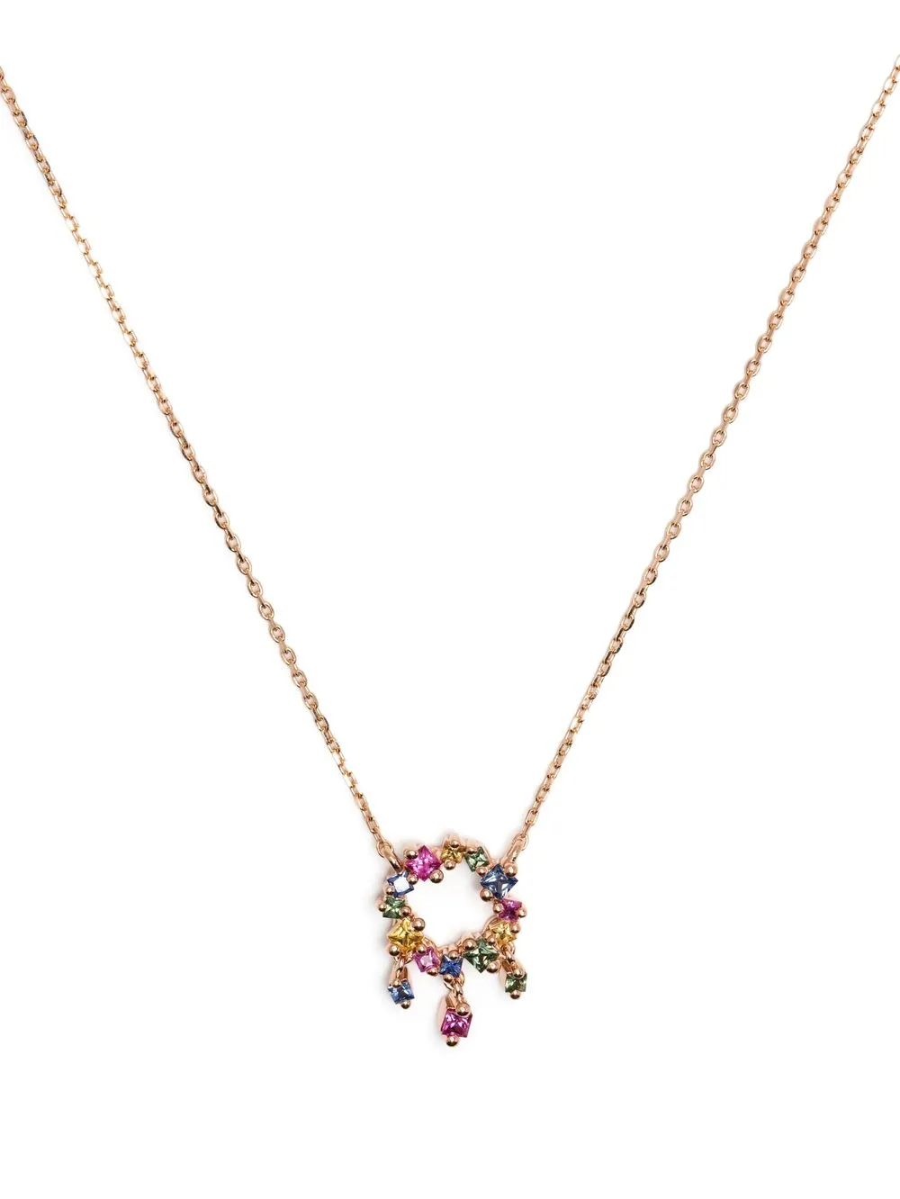 Колье Princess Rainbow из розового золота с сапфирами Suzanne Kalan, золотой
Колье Princess Rainbow из розового золота с сапфирами Suzanne Kalan, золотой