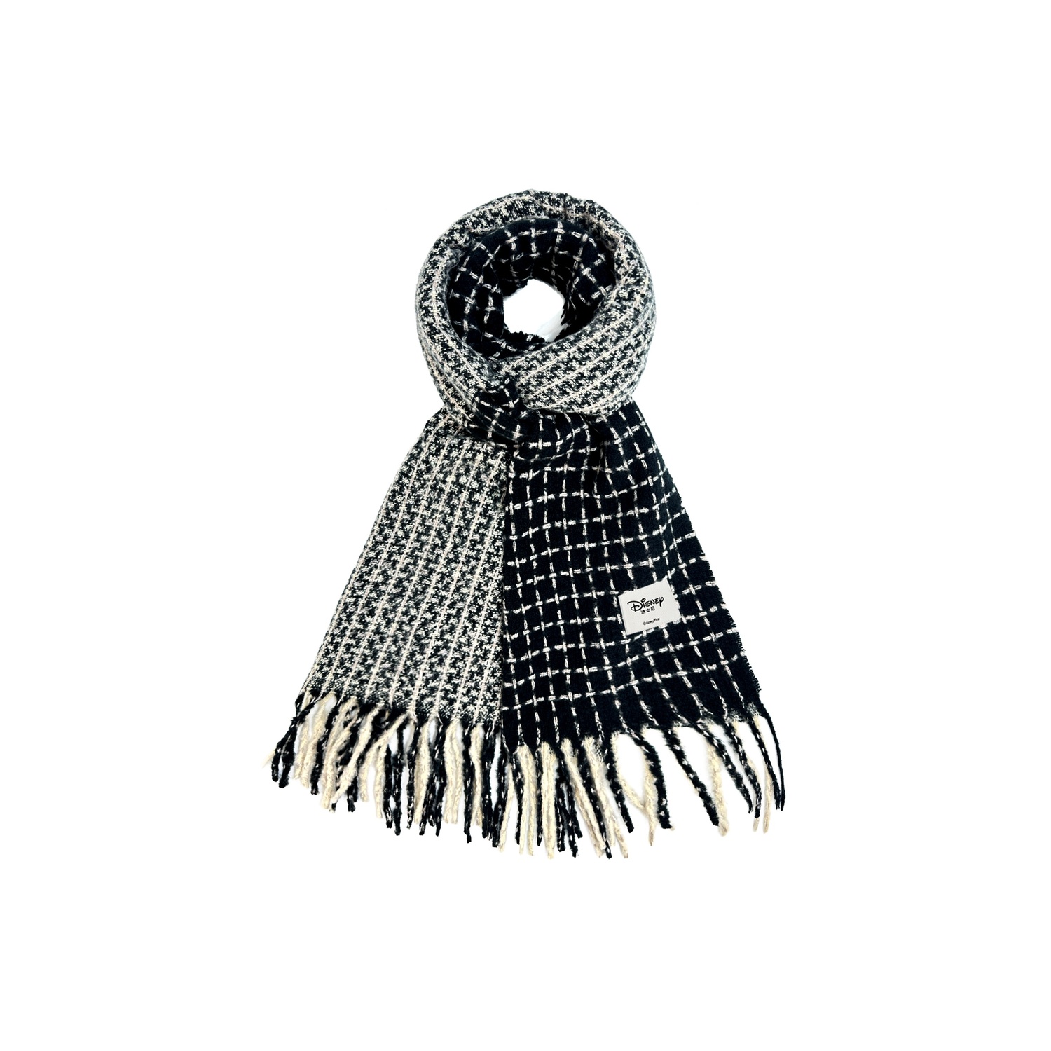 Disney Полиэстеровый вязаный шарф унисекс, Black
Disney Полиэстеровый вязаный шарф унисекс, Black