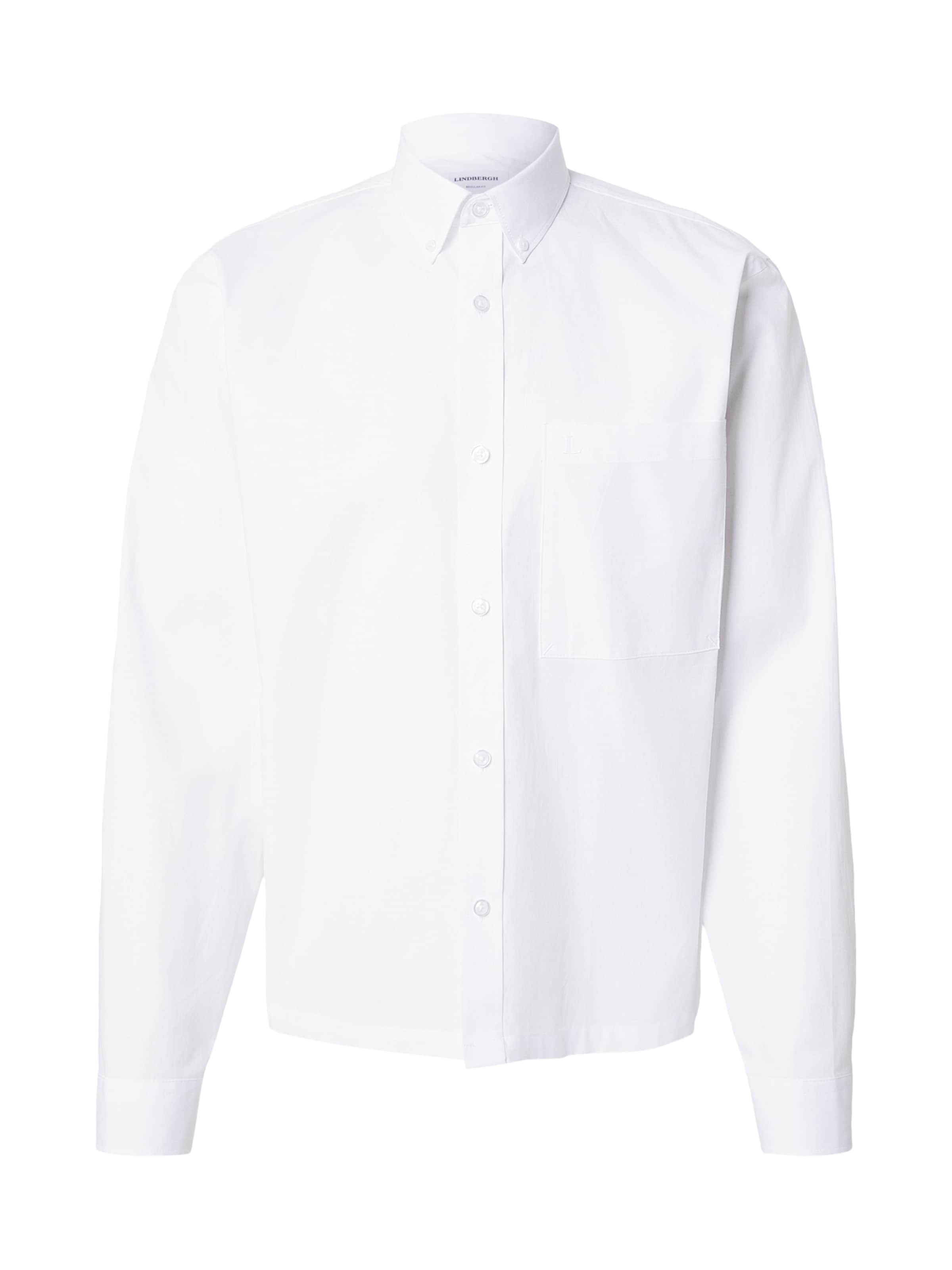 Lindbergh Рубашка на пуговицах Regular fit в белом цвете
Lindbergh Рубашка на пуговицах Regular fit в белом цвете