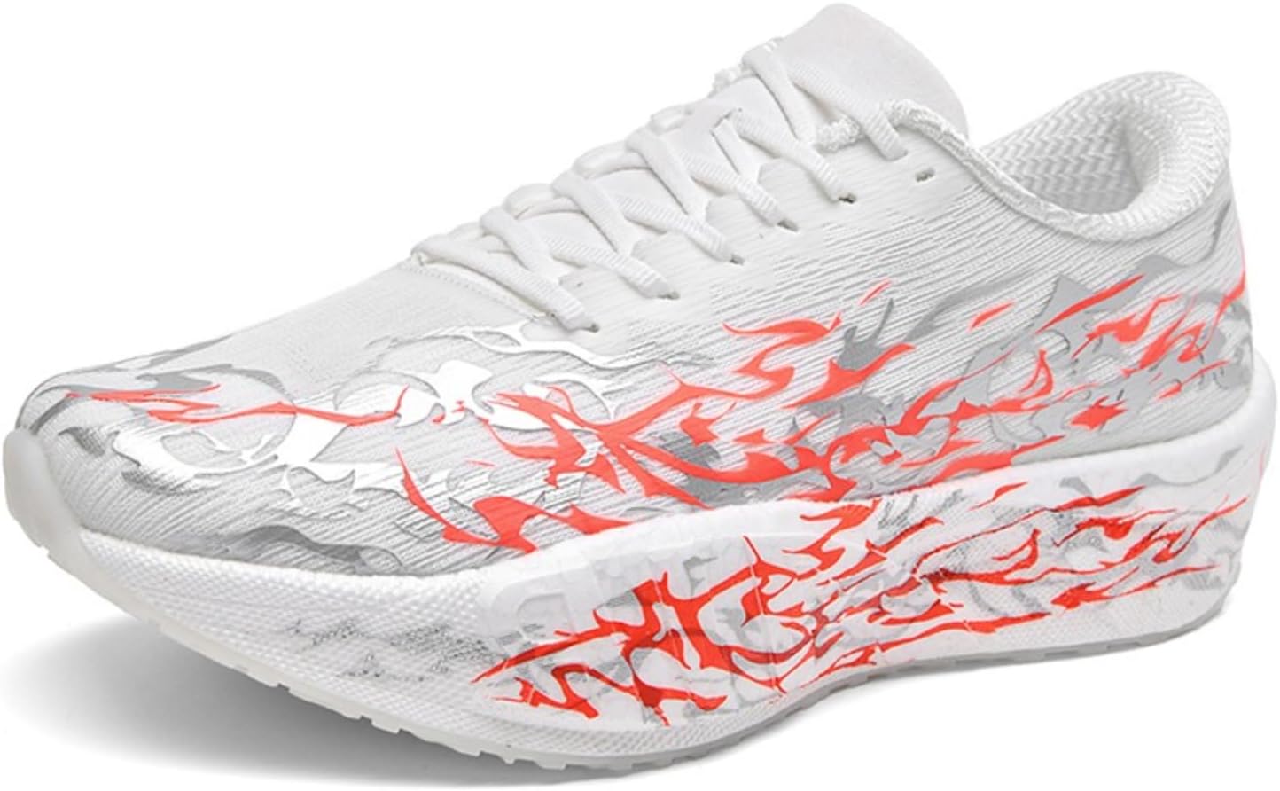 Мужские кроссовки для бега по дороге с сетчатой дышащей верхней частью, рисунком огня, шнуровкой, легкие, с нескользящей мягкой толстой подошвой для прогулок, тренировок, джоггинга и занятий спортом Netehadi, красный
Мужские кроссовки для бега по дороге с сетчатой дышащей верхней частью, рисунком огня, шнуровкой, легкие, с нескользящей мягкой толстой подошвой для прогулок, тренировок, джоггинга и занятий спортом Netehadi, красный