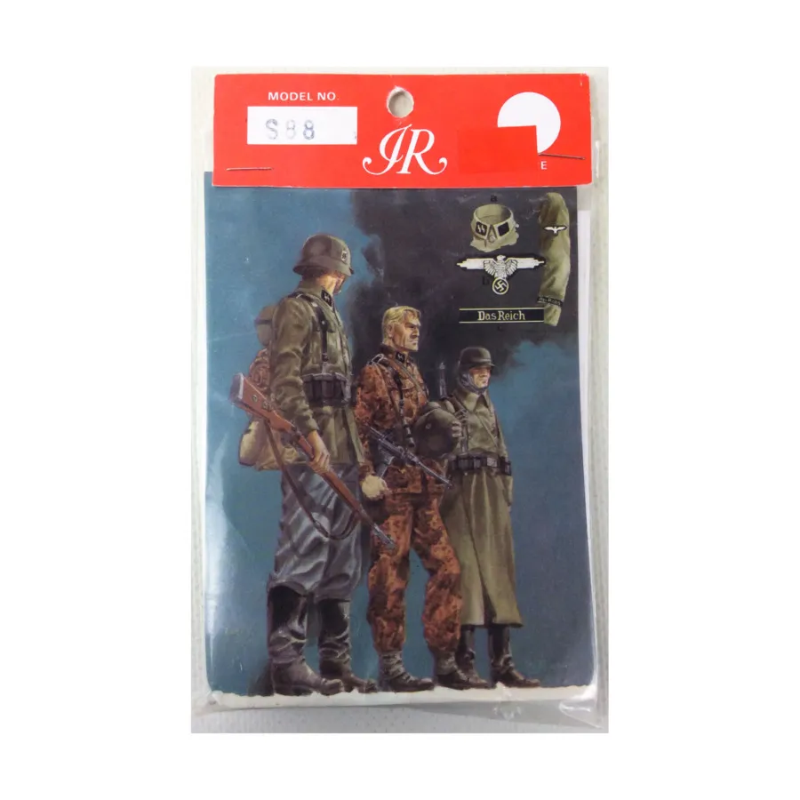 Немецкая элитная вооруженная гвардия (Ваффен-СС) 1941-45 D, Historical Miniatures (Imrie/Risley) (54mm)
Немецкая элитная вооруженная гвардия (Ваффен-СС) 1941-45 D, Historical Miniatures (Imrie/Risley) (54mm)