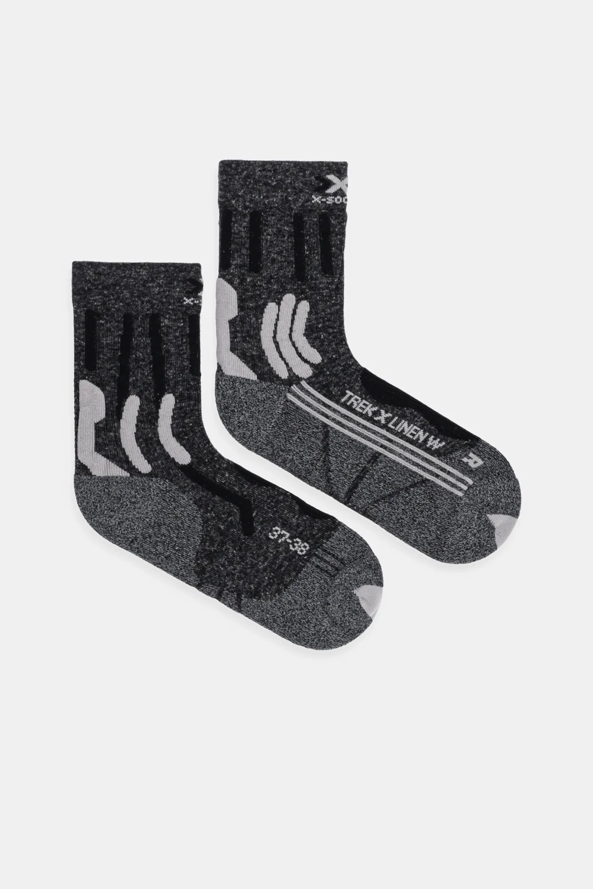 Льняные носки X-Socks Trek X, серый
Льняные носки X-Socks Trek X, серый