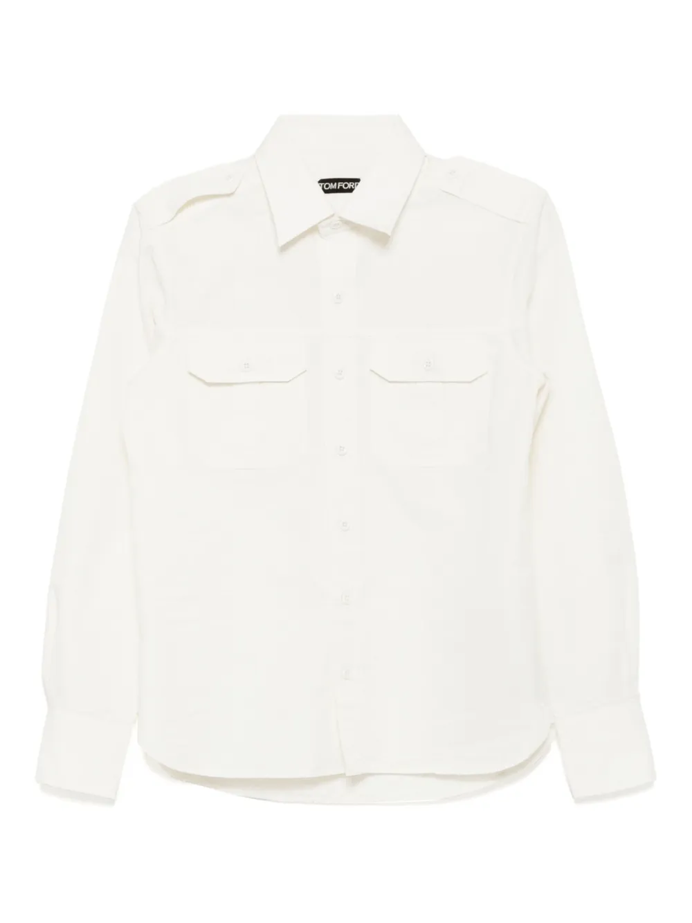 Поплиновая рубашка TOM FORD, нейтральный
Поплиновая рубашка TOM FORD, нейтральный
