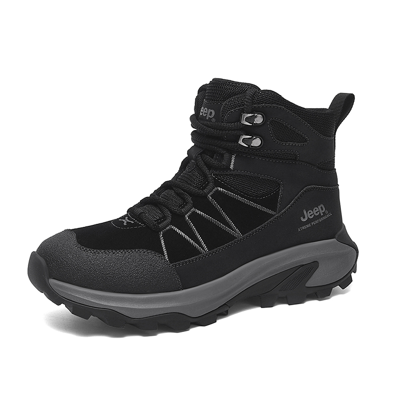 Jeep Мужские высокие походные ботинки черные, цвет Black
Jeep Мужские высокие походные ботинки черные, цвет Black