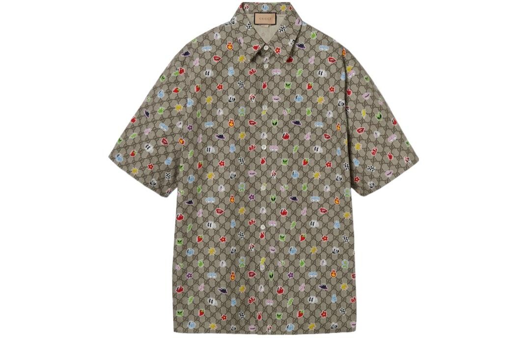 Рубашка мужская многоцветная Gucci, цвет Multicolor
Рубашка мужская многоцветная Gucci, цвет Multicolor