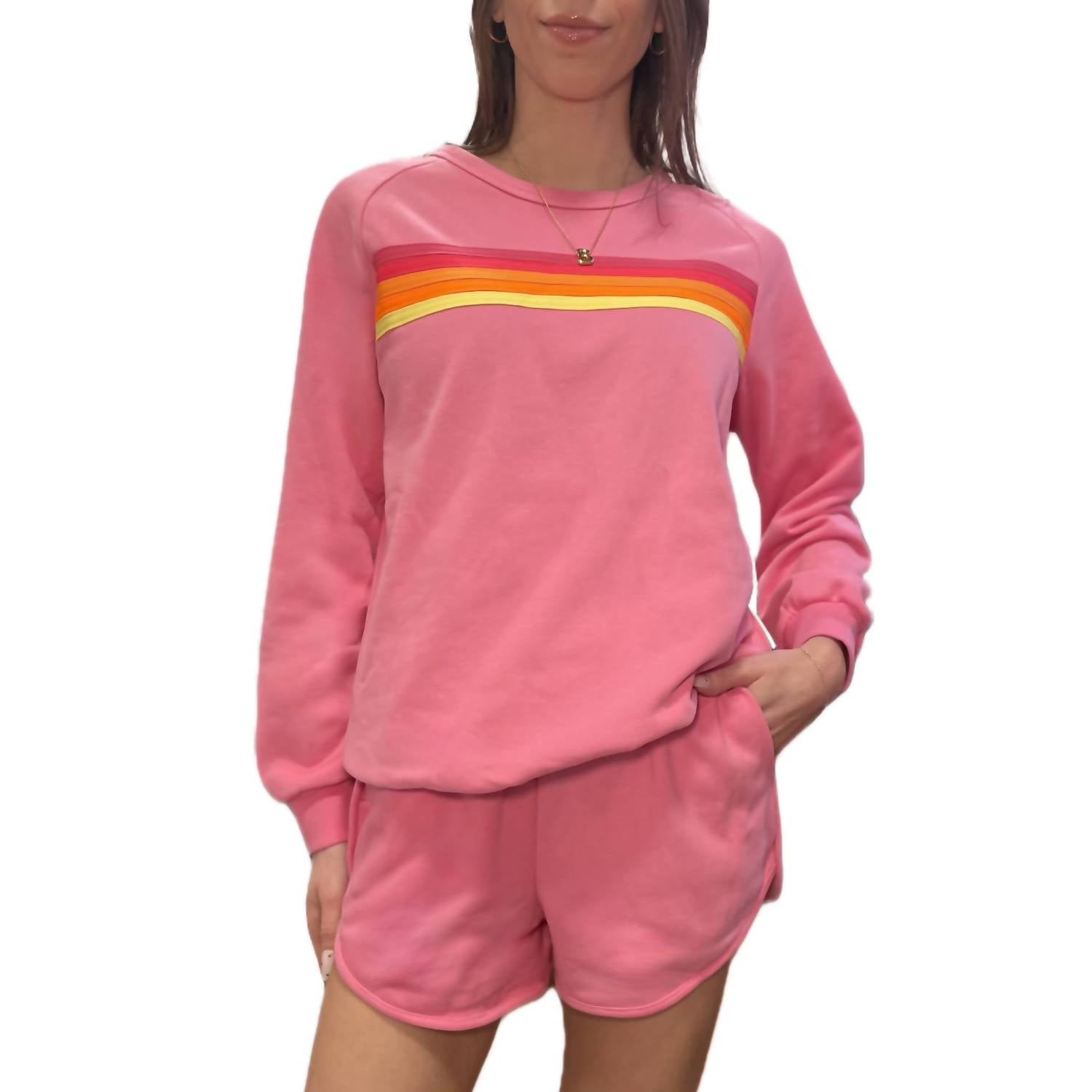 Комплект топ и шорты с цветным контрастом в розовом Little Daisy Closet
Комплект топ и шорты с цветным контрастом в розовом Little Daisy Closet