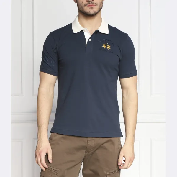 Рубашка-Поло из пике стандартного кроя La Martina, синий
Рубашка-Поло из пике стандартного кроя La Martina, синий