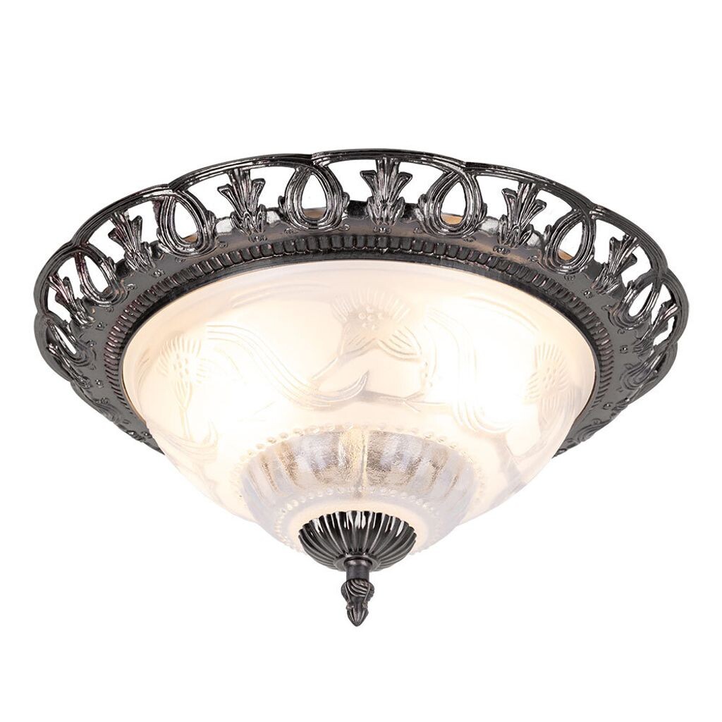 Потолочный светильник RGB LED, стекло металл, белый, антик, D 33см Globo Lighting, золото
Потолочный светильник RGB LED, стекло металл, белый, антик, D 33см Globo Lighting, золото
