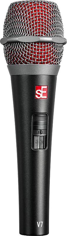 Динамический суперкардиоидный микрофон sE Electronics V7-SW Handheld Supercardioid Dynamic Microphone with Switch
Динамический суперкардиоидный микрофон sE Electronics V7-SW Handheld Supercardioid Dynamic Microphone with Switch