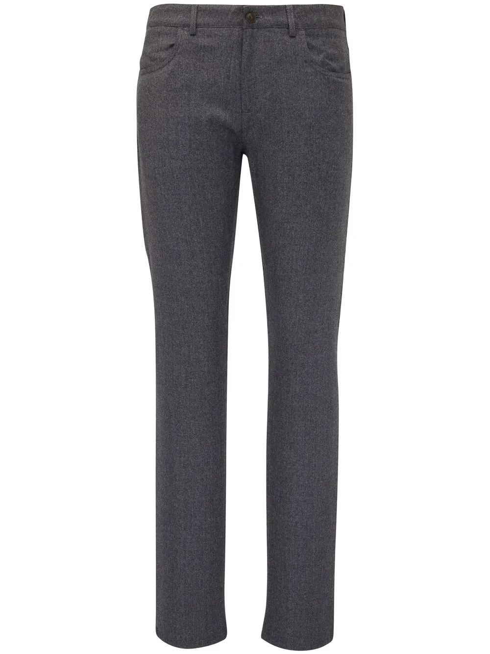 Шерстяные брюки скинни Canali, серый
Шерстяные брюки скинни Canali, серый