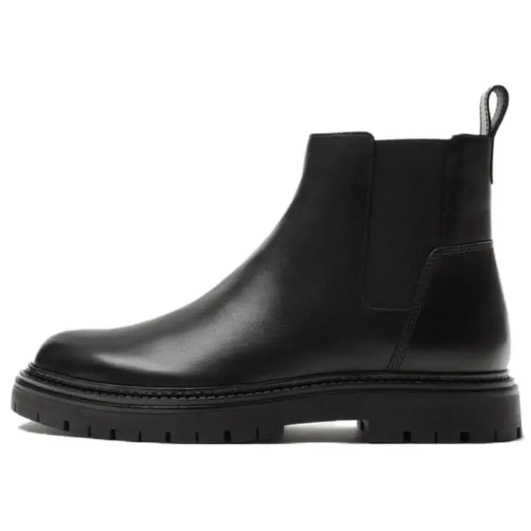 ZARA Короткие мужские ботинки челси, черные
ZARA Короткие мужские ботинки челси, черные