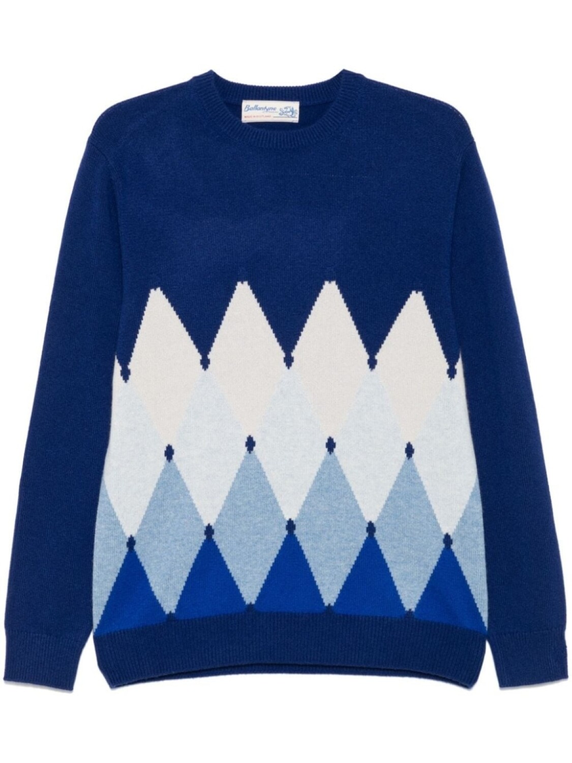 Свитер вязки интарсия с узором аргайл Ballantyne, синий
Свитер вязки интарсия с узором аргайл Ballantyne, синий
