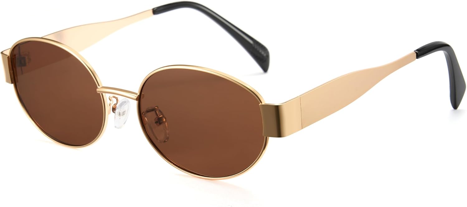 Солнцезащитные очки Cyxus Trendy с поляризацией для женщин и мужчин, овальная оправа, нержавеющая сталь, защита от УФ-излучения, модный пляжный стиль, P1165, Frame:gold/Lens:tea-p1165
Солнцезащитные очки Cyxus Trendy с поляризацией для женщин и мужчин, овальная оправа, нержавеющая сталь, защита от УФ-излучения, модный пляжный стиль, P1165, Frame:gold/Lens:tea-p1165