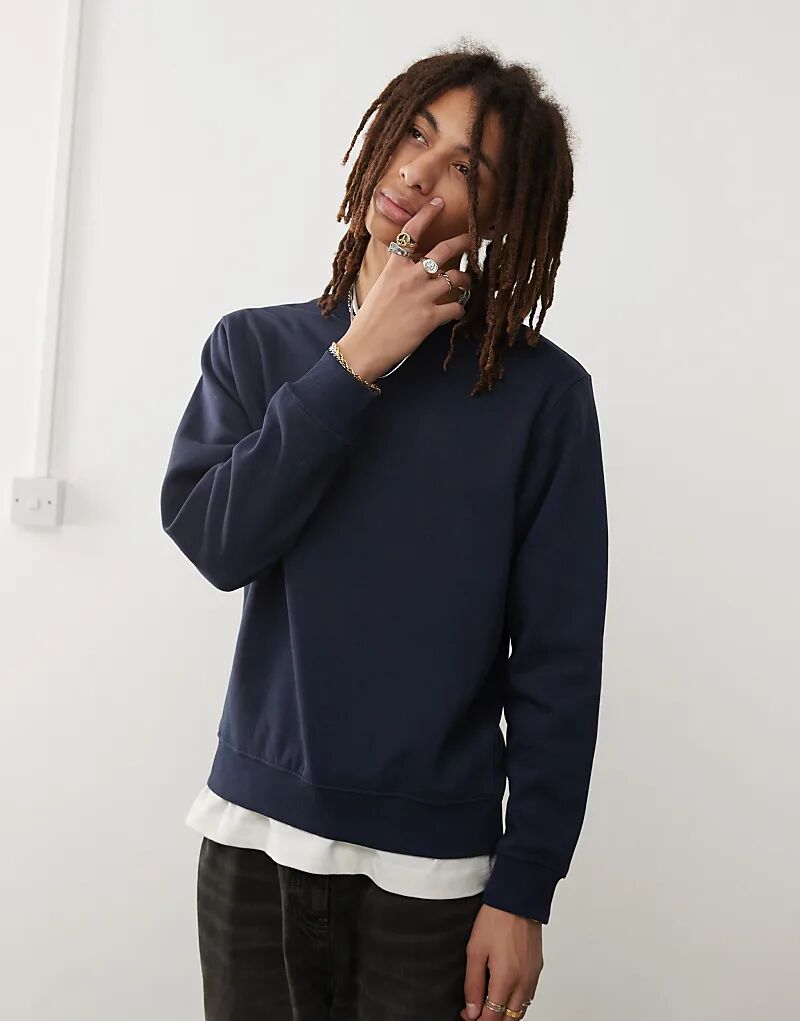 Толстовка темно-синего цвета Weekday
Толстовка темно-синего цвета Weekday