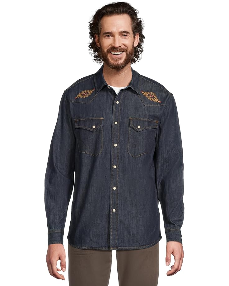 Мужская джинсовая рубашка Pendleton Gambler, Dark Denim/Tumalo
Мужская джинсовая рубашка Pendleton Gambler, Dark Denim/Tumalo