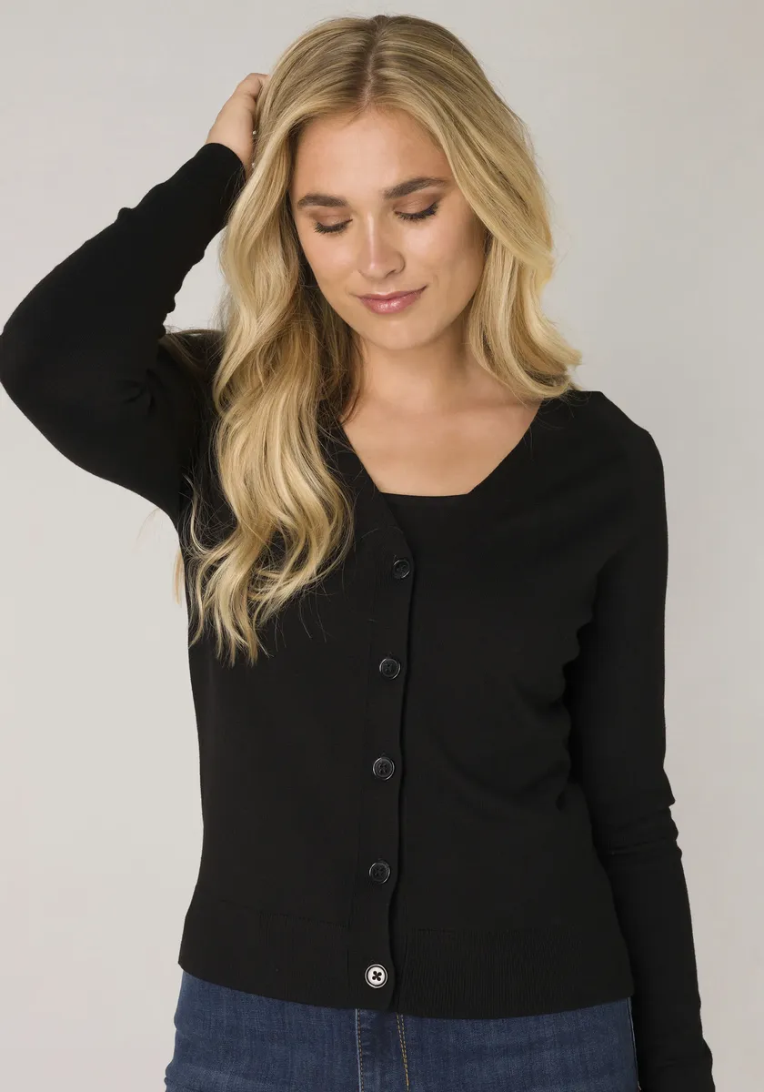 Кардиган базового уровня "BAS-YVON Cardigan" Base Level, черный
Кардиган базового уровня "BAS-YVON Cardigan" Base Level, черный