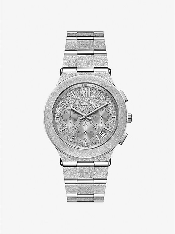 Увеличенные часы Billie в серебристом тоне с матовым покрытием Michael Kors, серебряный
Увеличенные часы Billie в серебристом тоне с матовым покрытием Michael Kors, серебряный