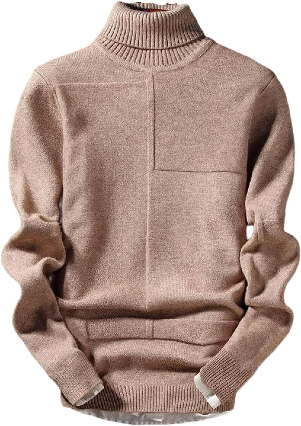 Мужской свитер-пуловер с длинными рукавами и воротником-гольф CBROOT
Мужской свитер-пуловер с длинными рукавами и воротником-гольф CBROOT