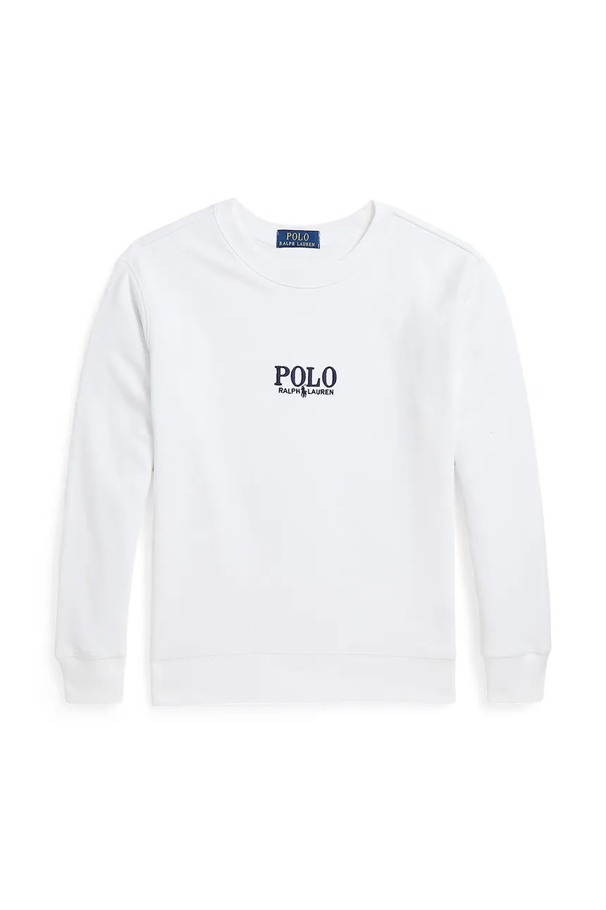 Детская хлопковая толстовка Polo Ralph Lauren, белый 
Детская хлопковая толстовка Polo Ralph Lauren, белый