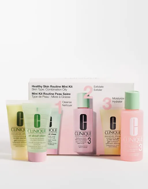 Мини-набор Clinique Healthy Skin Routine Тип кожи: комбинированная, жирная
Мини-набор Clinique Healthy Skin Routine Тип кожи: комбинированная, жирная