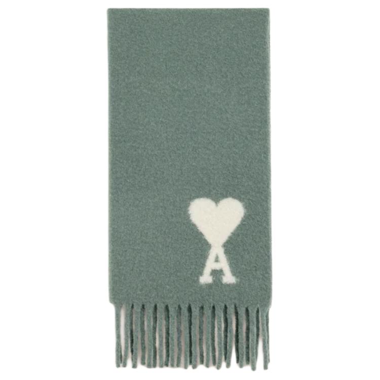 AMIPARIS Ами Парис Вышитый шарф с логотипом оверсайз, Green
AMIPARIS Ами Парис Вышитый шарф с логотипом оверсайз, Green