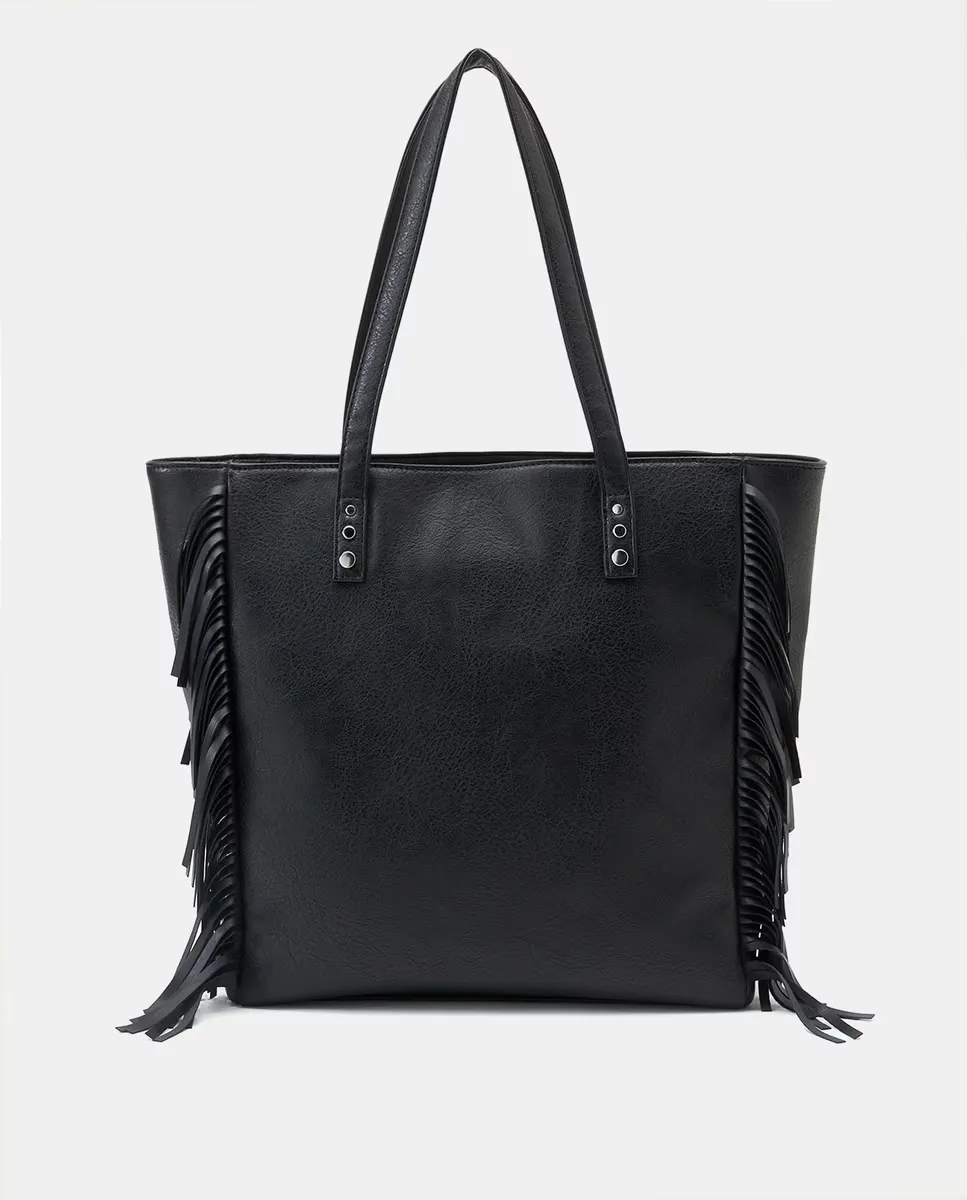Сумка-шоппер с бахромой Green Coast, черный
Сумка-шоппер с бахромой Green Coast, черный