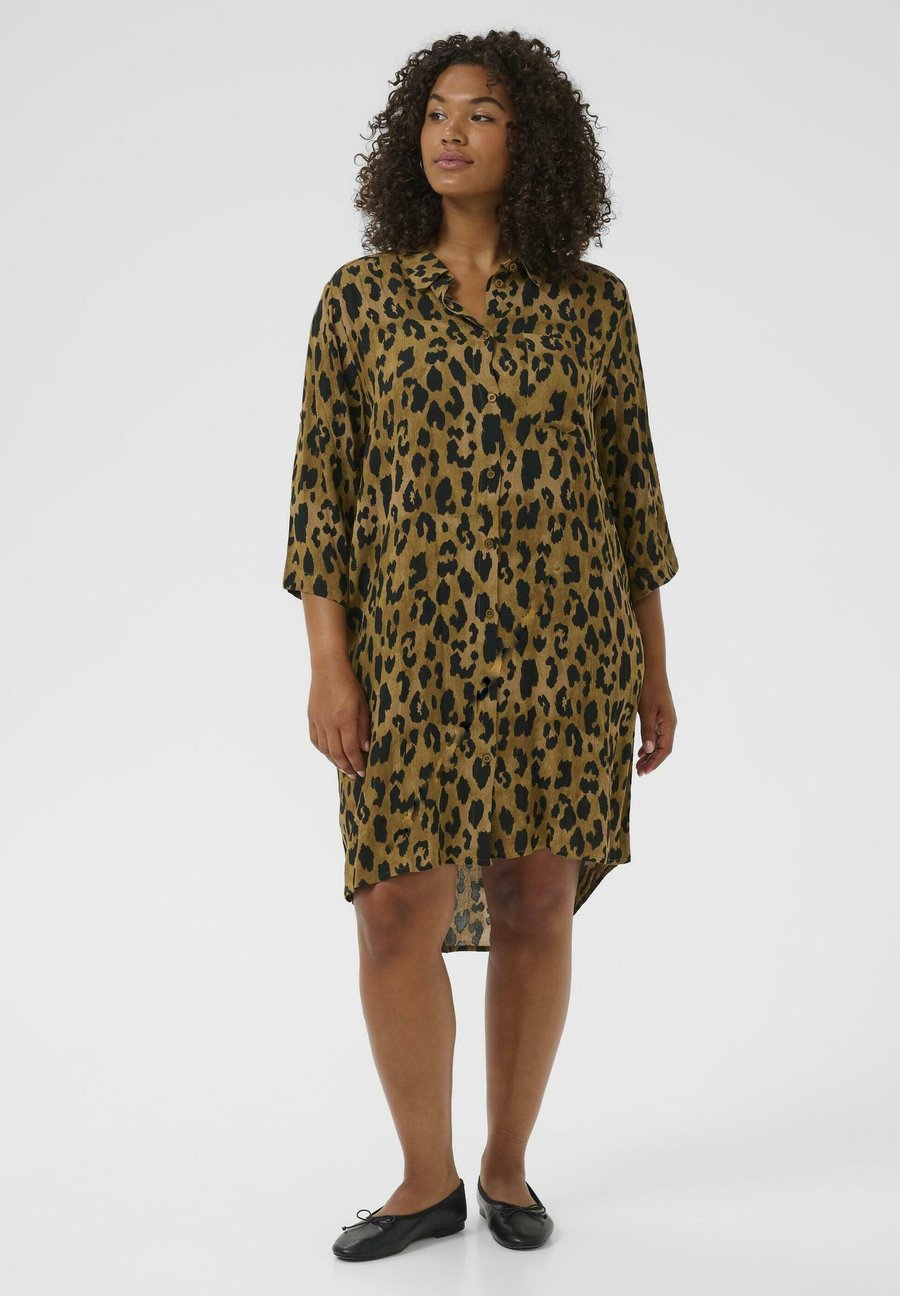 Платье Kaffe Curve KCMOLLY AMI SHIRT DRESS, Brown Leopard Print/Brown
Платье Kaffe Curve KCMOLLY AMI SHIRT DRESS, Brown Leopard Print/Brown