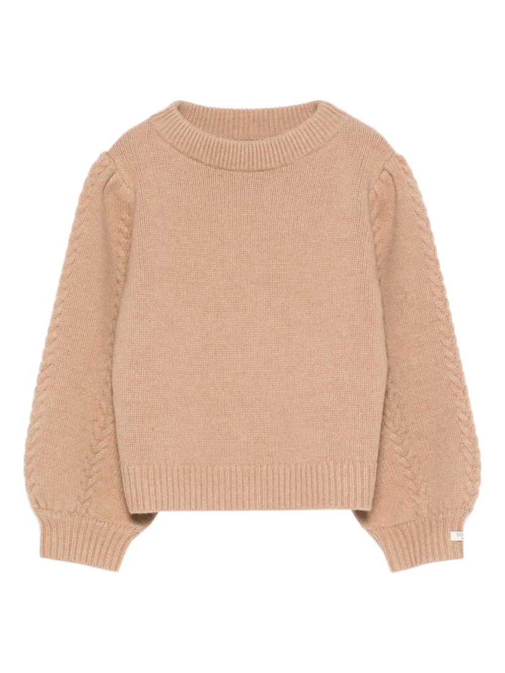 Свитер Kasine с рукавами-фонариками, выполненный в технике косой вязки Donsje, нейтральный
Свитер Kasine с рукавами-фонариками, выполненный в технике косой вязки Donsje, нейтральный