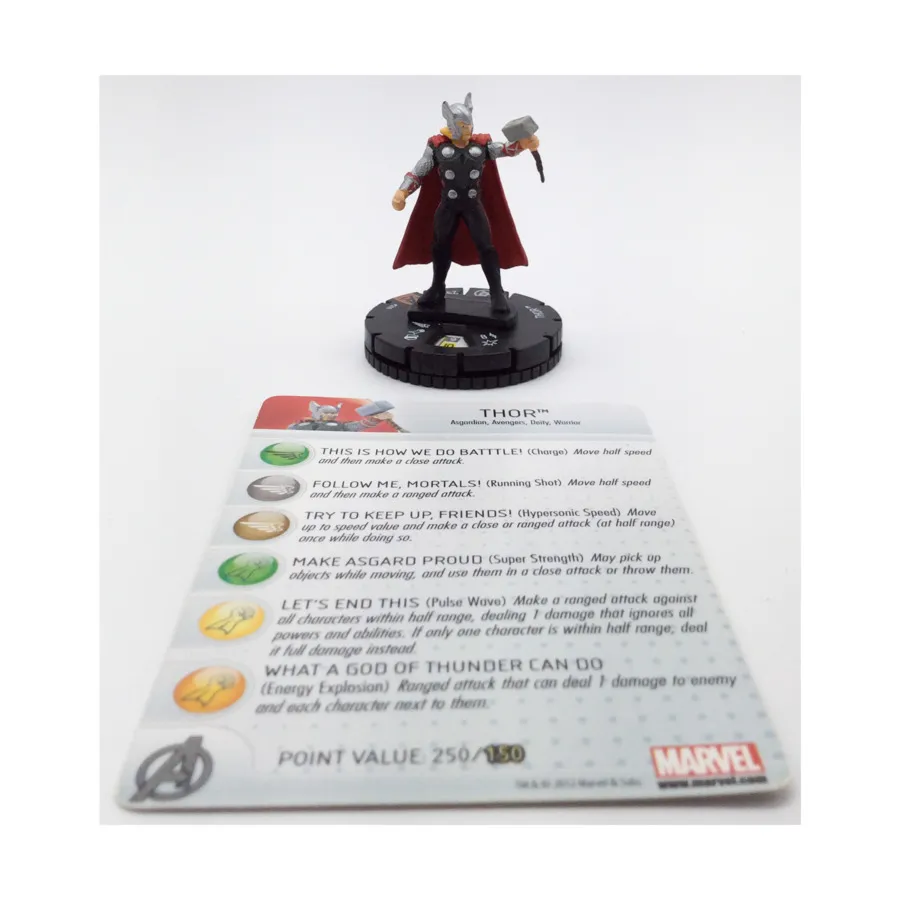 Тор #200, Marvel HeroClix - Avengers Movie - Singles
Тор #200, Marvel HeroClix - Avengers Movie - Singles