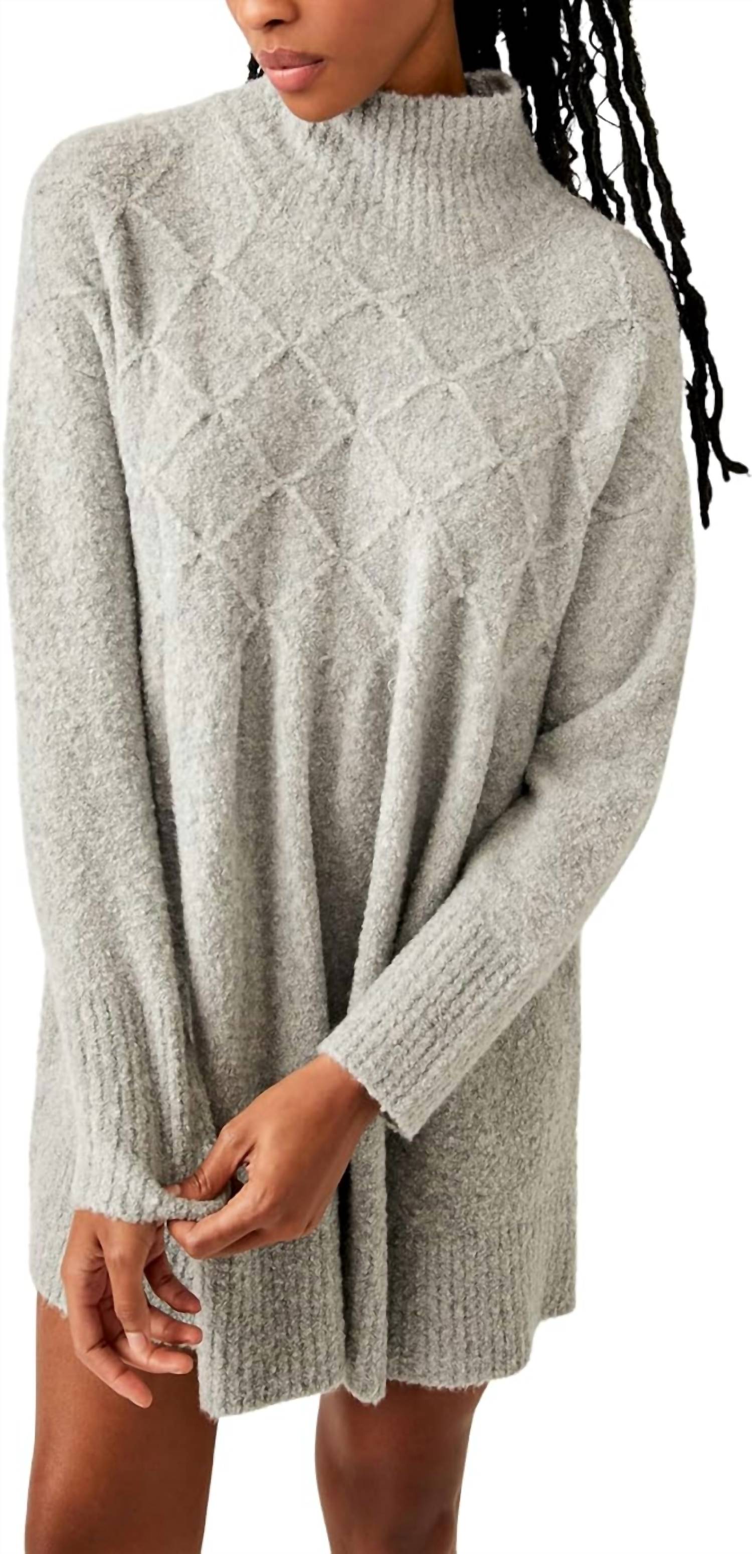 Платье-свитер Jaci в цвете Heather Grey Free People
Платье-свитер Jaci в цвете Heather Grey Free People