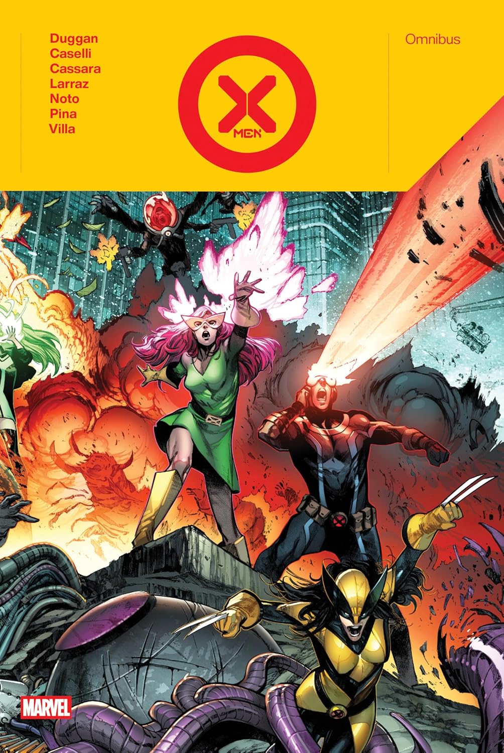 X-Men By Gerry Duggan Omnibus Pepe Larraz Cover (Marvel Universe)
X-Men By Gerry Duggan Omnibus Pepe Larraz Cover (Marvel Universe)