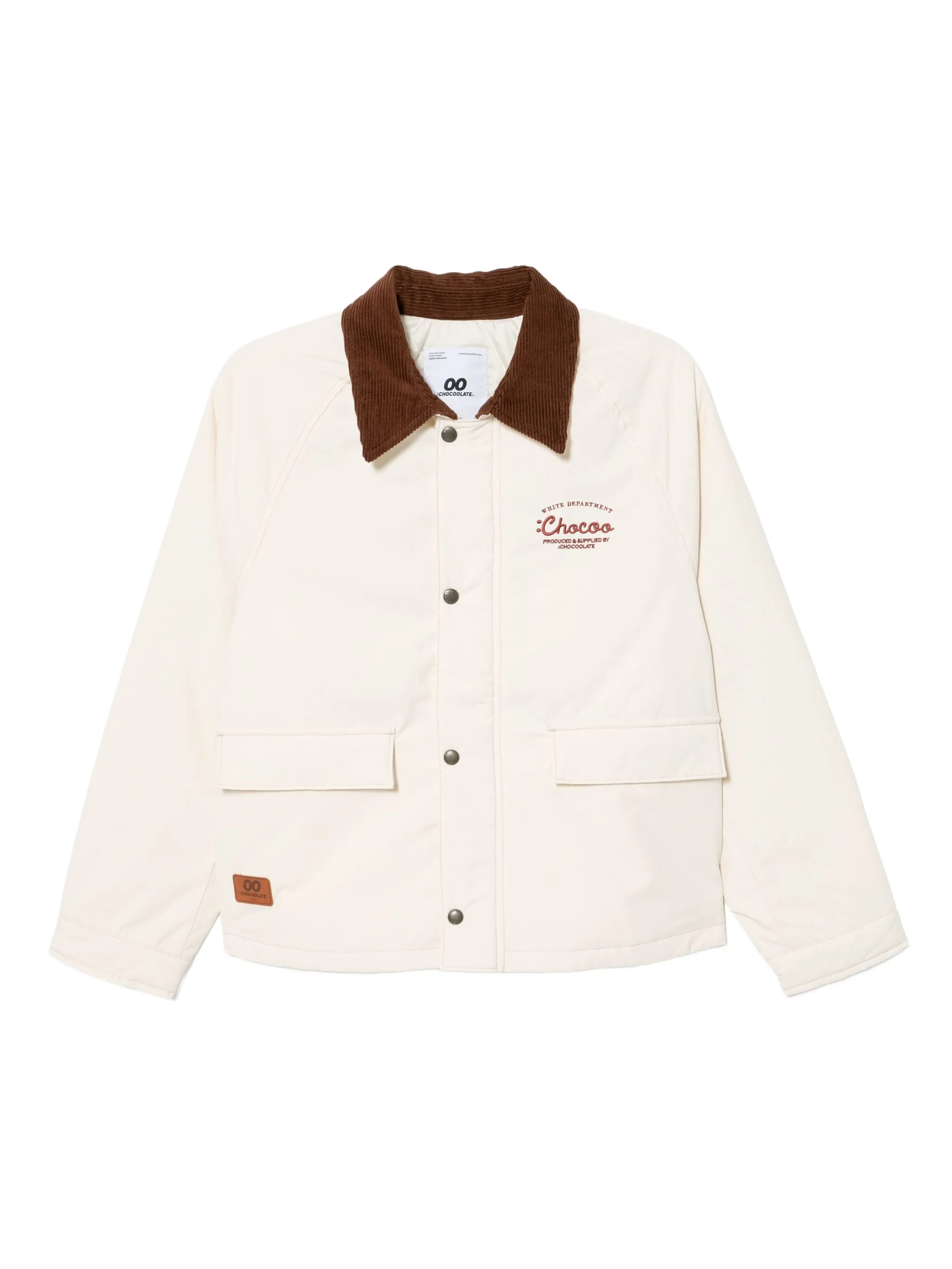 Куртка с вышитым логотипом Chocoolate, нейтральный
Куртка с вышитым логотипом Chocoolate, нейтральный