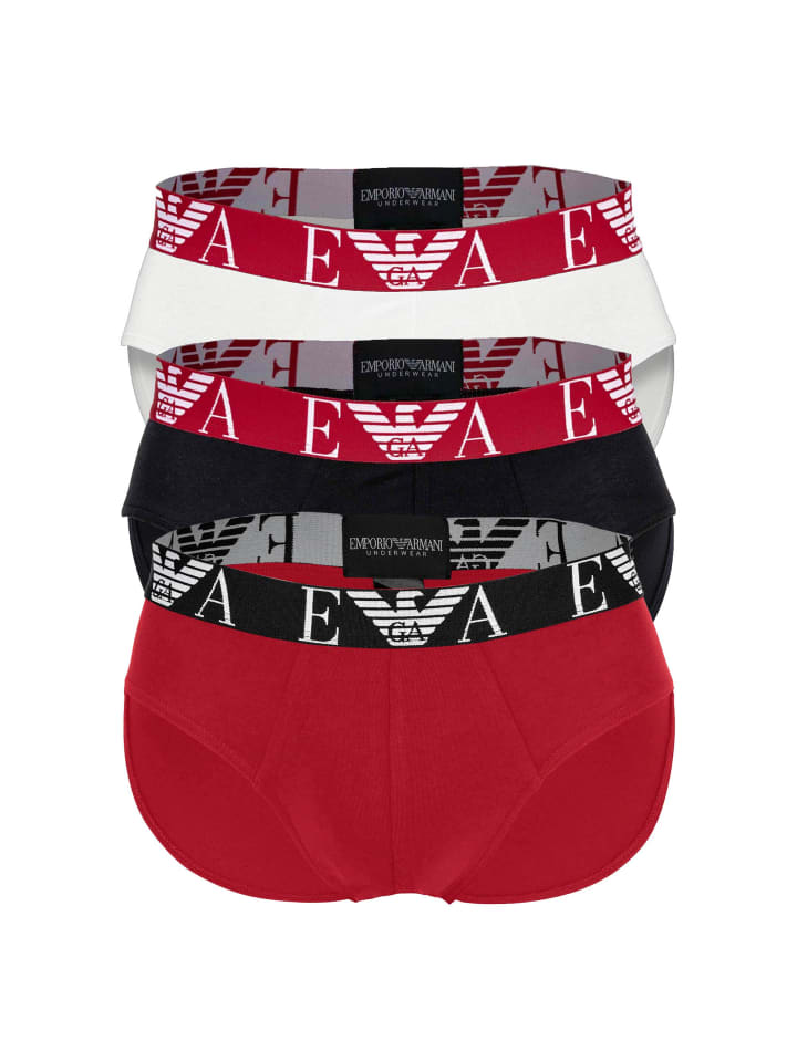 Трусы Emporio Armani, цвет schwarz/rot/weiß
Трусы Emporio Armani, цвет schwarz/rot/weiß