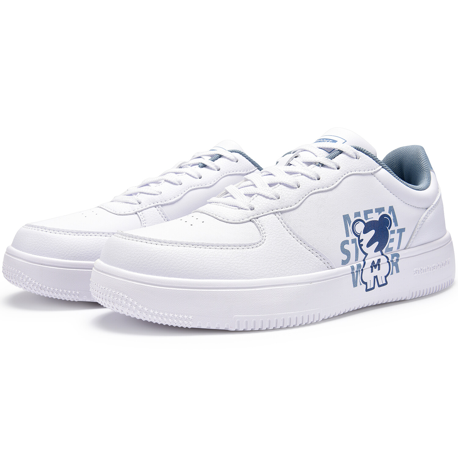 Кеды мужские, обувь для скейтбординга низкая Saiqi, серый/синий
Кеды мужские, обувь для скейтбординга низкая Saiqi, серый/синий