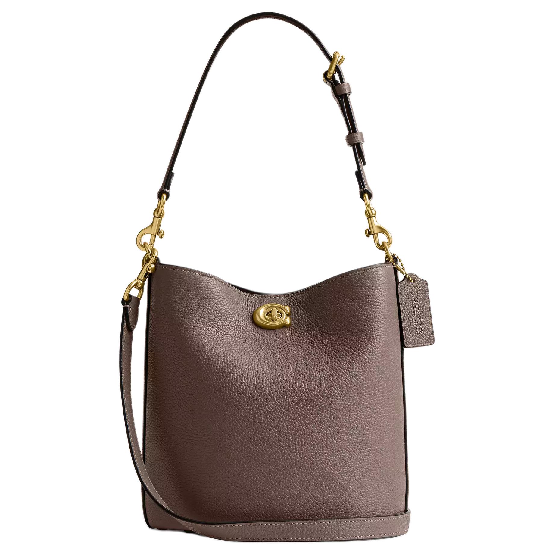 COACH Кожаная сумка-ведро через плечо
COACH Кожаная сумка-ведро через плечо