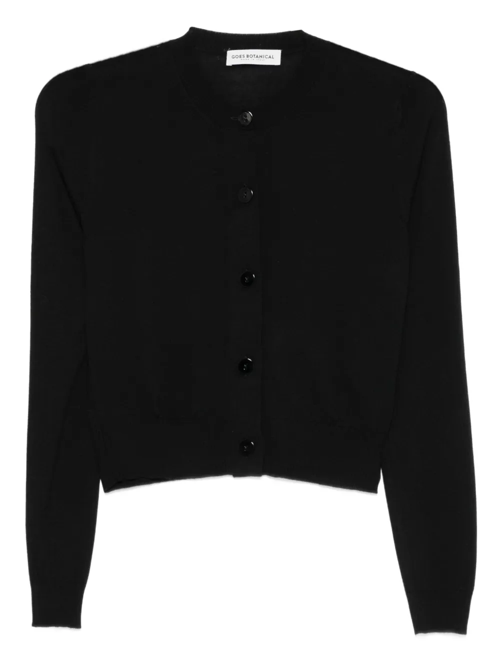 Кардиган на пуговицах Goes Botanical, черный
Кардиган на пуговицах Goes Botanical, черный