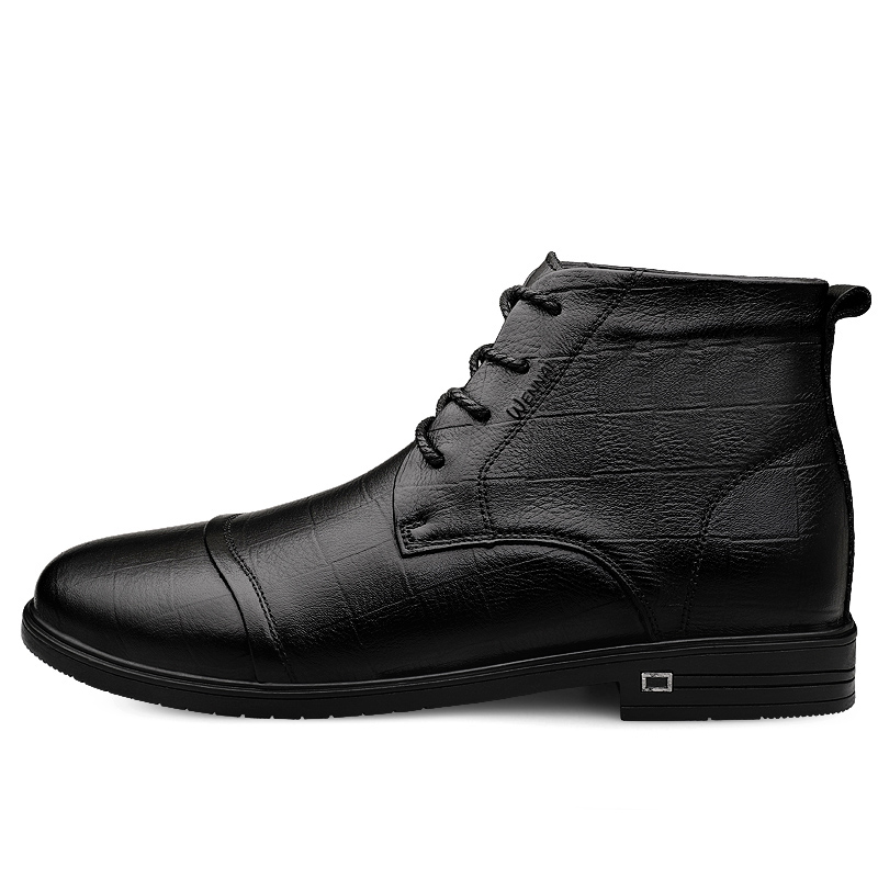 Wen Nai Короткие мужские ботинки Martin, черные
Wen Nai Короткие мужские ботинки Martin, черные