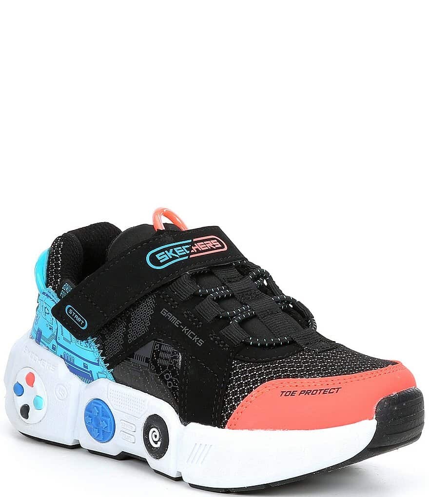 Кроссовки Skechers Boys' Game Kicks Gametronix, которые можно стирать в машине (молодежная), черный
Кроссовки Skechers Boys' Game Kicks Gametronix, которые можно стирать в машине (молодежная), черный