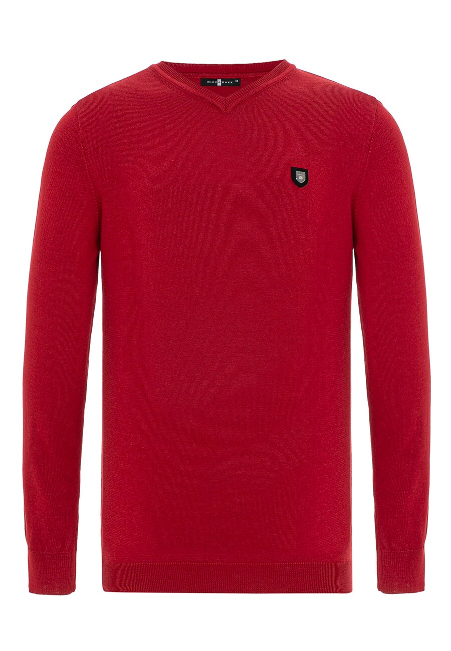 Свитер CIPO & BAXX, цвет Blood red 
Свитер CIPO & BAXX, цвет Blood red