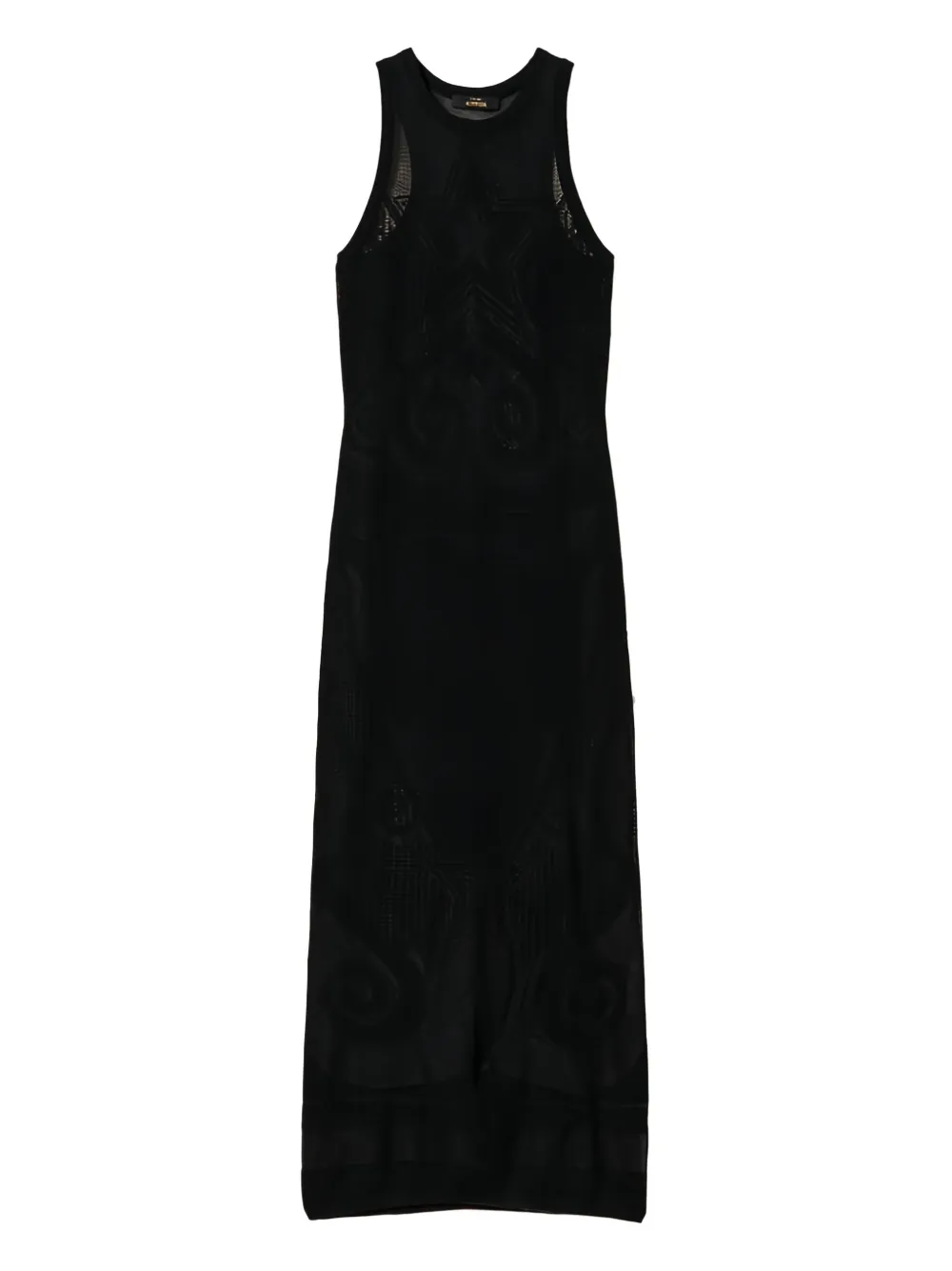 Жаккардовое платье миди Twinset, черный
Жаккардовое платье миди Twinset, черный