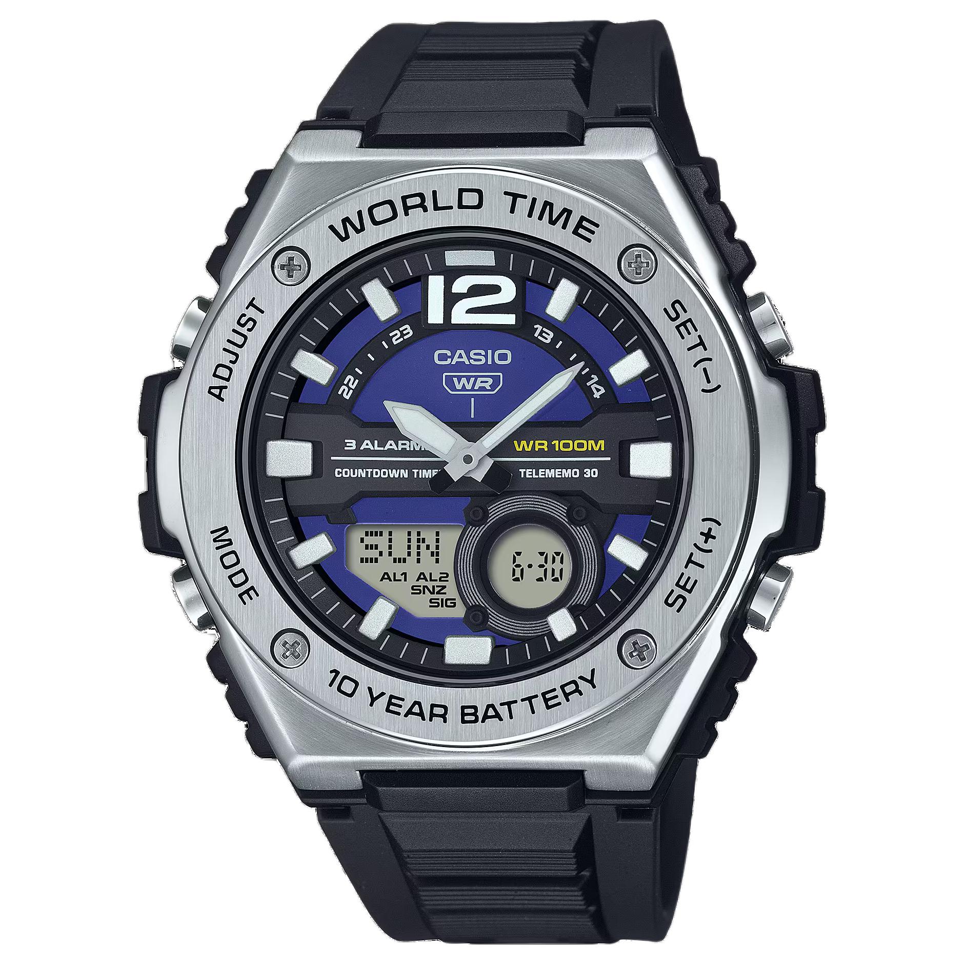 CASIO Часы Unisex Standard Series Blue Watch MWQ-100-2AV, Blue Dial
CASIO Часы Unisex Standard Series Blue Watch MWQ-100-2AV, Blue Dial